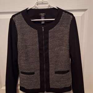 Black and White Light Jacket by Olsen Europe